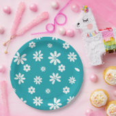 Assiettes En Carton Fleurs et pétales 5 (Fête)