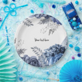 Assiettes En Carton Fleurs glam chic modernes pour toutes les occasion (Fête)