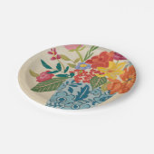 Assiettes En Carton Fleurs printanières I (Angle)