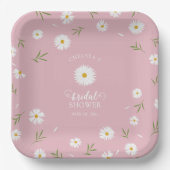 Assiettes En Carton Fleurs sauvages Feuillage Verdure Jardin Enterreme (Recto)