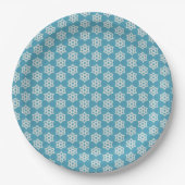 Assiettes En Carton Flocons pp1 (Devant)