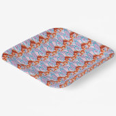 Assiettes En Carton Floraison (Angulaire)