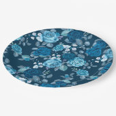 Assiettes En Carton Floral (Angle)