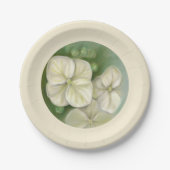 Assiettes En Carton Floral (Devant)