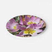 Assiettes En Carton Floral de Pink (Angle)