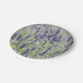 Assiettes En Carton Flore de la lavande (Angle)