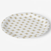 Assiettes En Carton Flore d'Edelweiss (Angle)