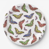 Assiettes En Carton Flutterbys (Devant)