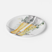 Assiettes En Carton Flux et croissance I (Angle)