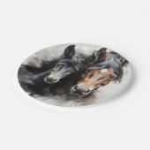 Assiettes En Carton Foie avec sa mère (Angle)