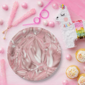 Assiettes En Carton Foil Crinkle Pattern (Fête)