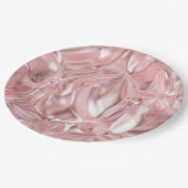 Assiettes En Carton Foil Crinkle Pattern (Angle)