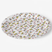 Assiettes En Carton Folie de Llamacorn (Angle)