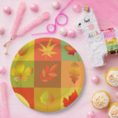 Assiettes En Carton Folithe d'automne (Fête)