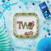 Assiettes En Carton Football 2e année de bas Football Anniversaire (Fête)