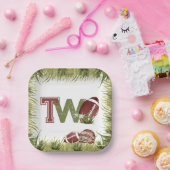 Assiettes En Carton Football 2e année de bas Football Anniversaire (Fête)