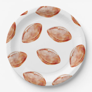 Assiettes En Carton Football Party Paper Plate