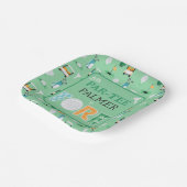 Assiettes En Carton Fore, 4e anniversaire Let's Par-tee Golf Party (Angulaire)