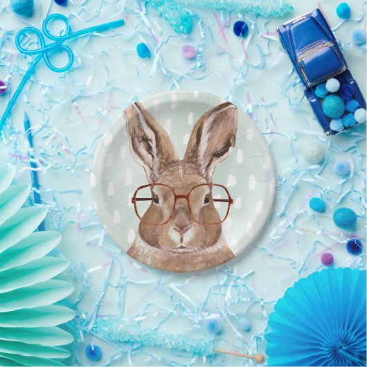 Assiettes En Carton Forester à quatre roues | Lapin Lapin (Fête)