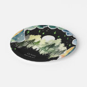 Assiettes En Carton Forêt de lucioles Anniversaire (Angle)