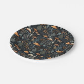 Assiettes En Carton Forêt de Toadstool (Angle)