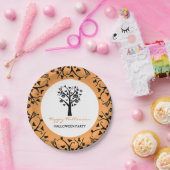 Assiettes En Carton Forêt hantée, Halloween (Fête)