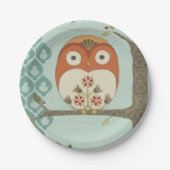 Assiettes En Carton Forêt Whimsy I (Devant)