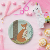 Assiettes En Carton Forêt Whimsy III (Fête)