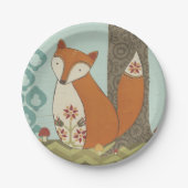Assiettes En Carton Forêt Whimsy IV (Devant)