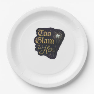 Assiettes En Carton Forêts Fantastiques Mystiques Whimsigoth, Lunes & 