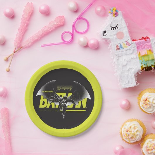 Assiettes En Carton Forever Batman Atteindre Graphisme (Fête)