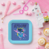 Assiettes En Carton Forever Batman Light Up Head Graphic (Fête)