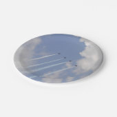 Assiettes En Carton Formation d'Airshow Military Jet (Angle)