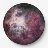 Assiettes En Carton Formation de nébula dans l'espace extra-atmosphéri (Devant)