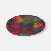 Assiettes En Carton formes hexagones géométriques modernes Abstraites (Angle)