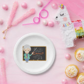 Assiettes En Carton Formule EMC2 du professeur de sciences (Fête)