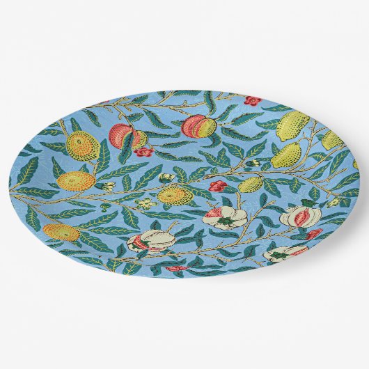 Assiettes En Carton Four Fruits par William Morris (Angle)