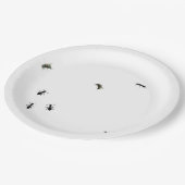 Assiettes En Carton Fourmis Et Mouches (Angle)