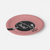 Assiettes En Carton Fournitures de filles de la fête d'évasion (Angle)