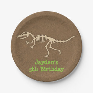 Assiettes En Carton Fournitures pour fête d'anniversaire enfants sur l