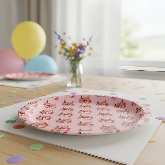 Assiettes En Carton Fox Paper Plates