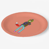 Assiettes En Carton foxgirl (Angle)