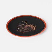 Assiettes En Carton Fractal Firebird (Angle)