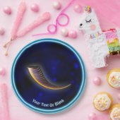 Assiettes En Carton Fractal Shofar (Fête)