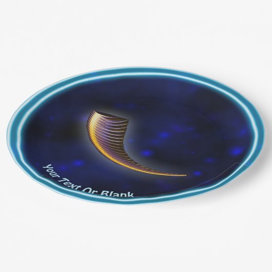 Assiettes En Carton Fractal Shofar (Angle)