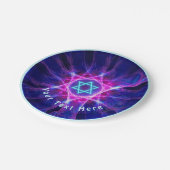 Assiettes En Carton Fractale Magen Bet (Angle)