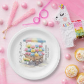 Assiettes En Carton Fraîchement À L'Écart Du Marché (Fête)