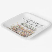 Assiettes En Carton Frais Éclos sur le Marché : Baby Shower (Angulaire)