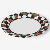 Assiettes En Carton Fraise (Angle)