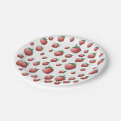 Assiettes En Carton Fraise (Angle)